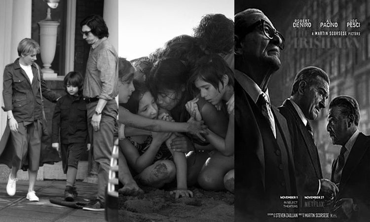 Marriage Story - The Irishman - ROMA-Netflix