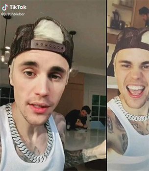 Justin Bieber is on TikTok!