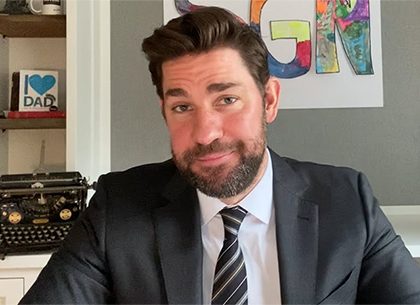John Krasinski Debuts Feel-Good Show ‘Some Good News’ on YouTube, Calls Steve Carell as First Guest