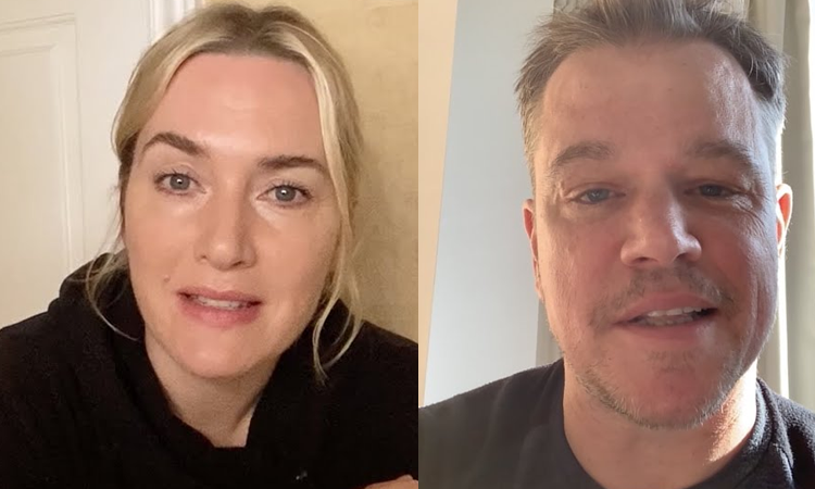 Matt Damon - Kate Winslet- Coronavirus