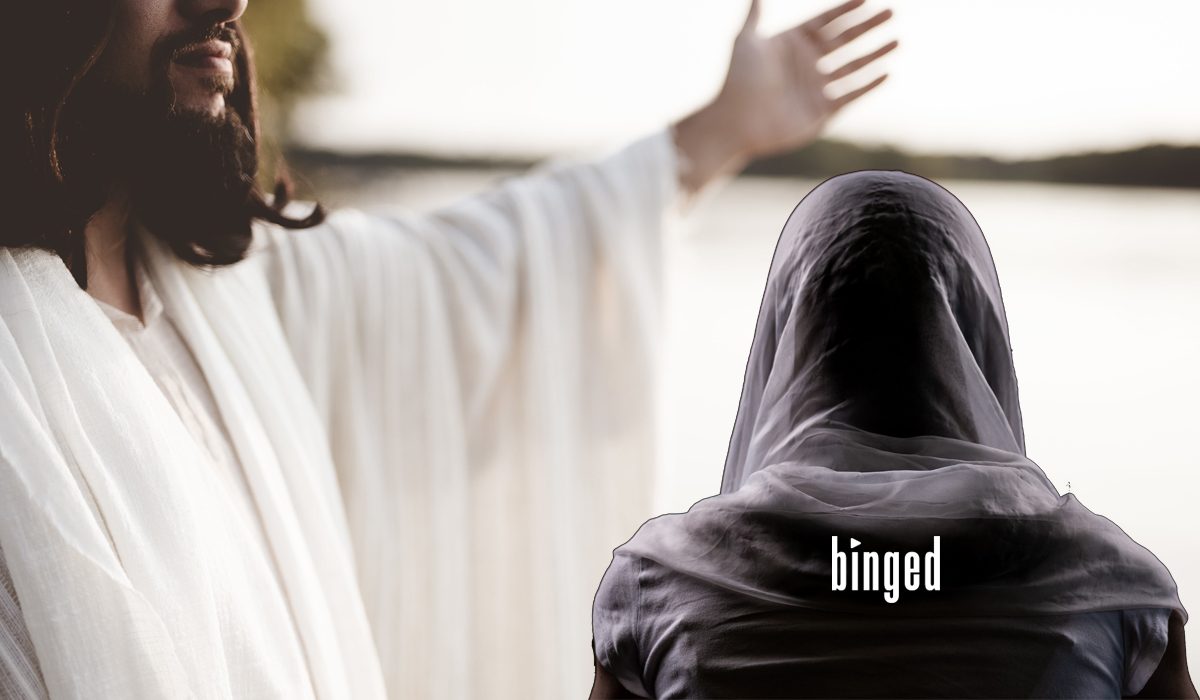 Female illustration -of Jesus