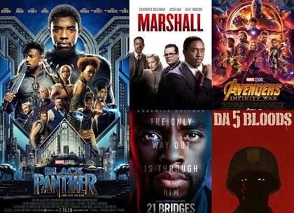 All The Movies Chadwick Boseman Did While Fighting Cancer
