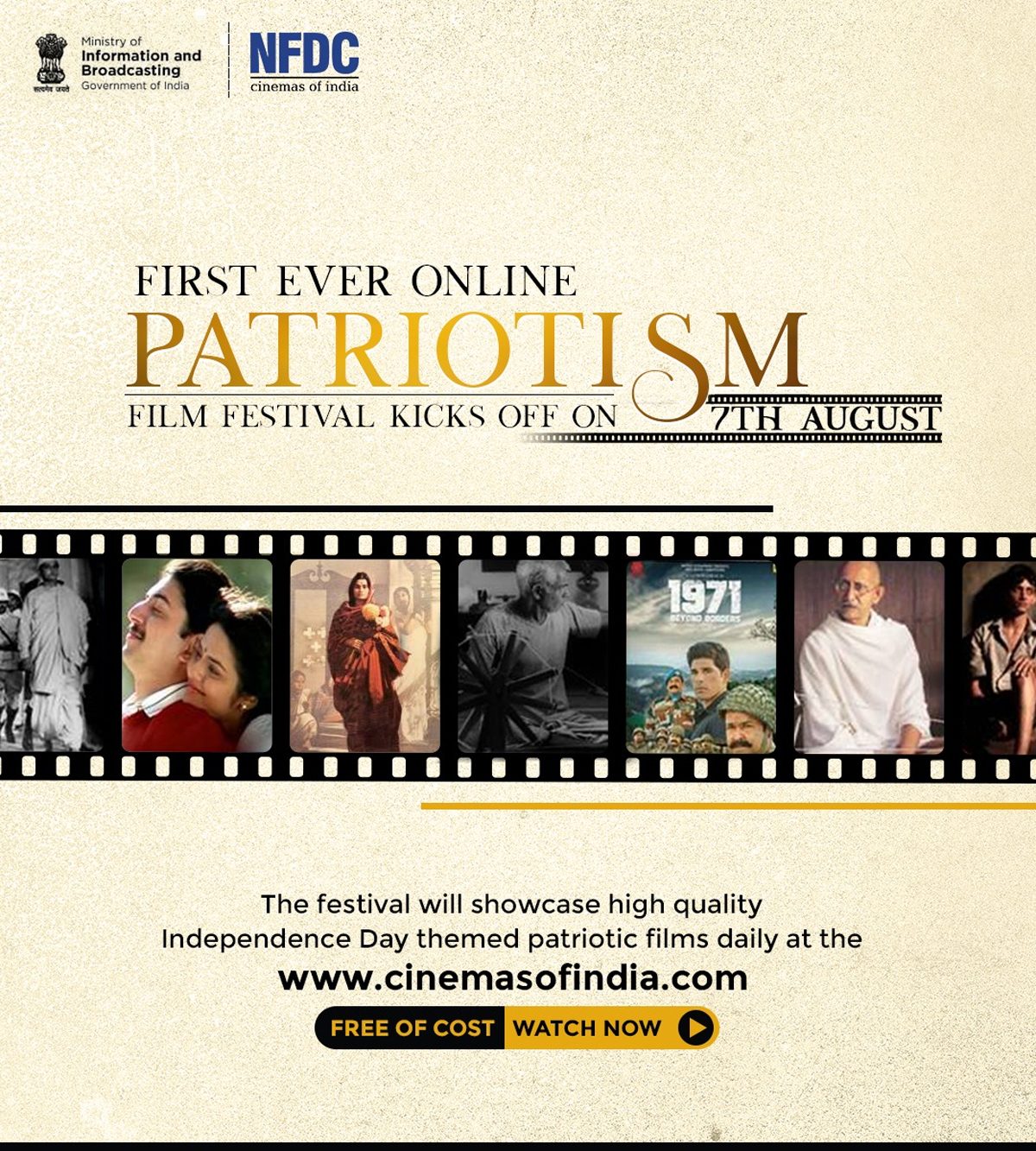 India’s First Ever Online Patriotic Film Festival To Be Launched