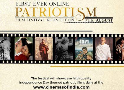 India’s First Ever Online Patriotic Film Festival To Be Launched