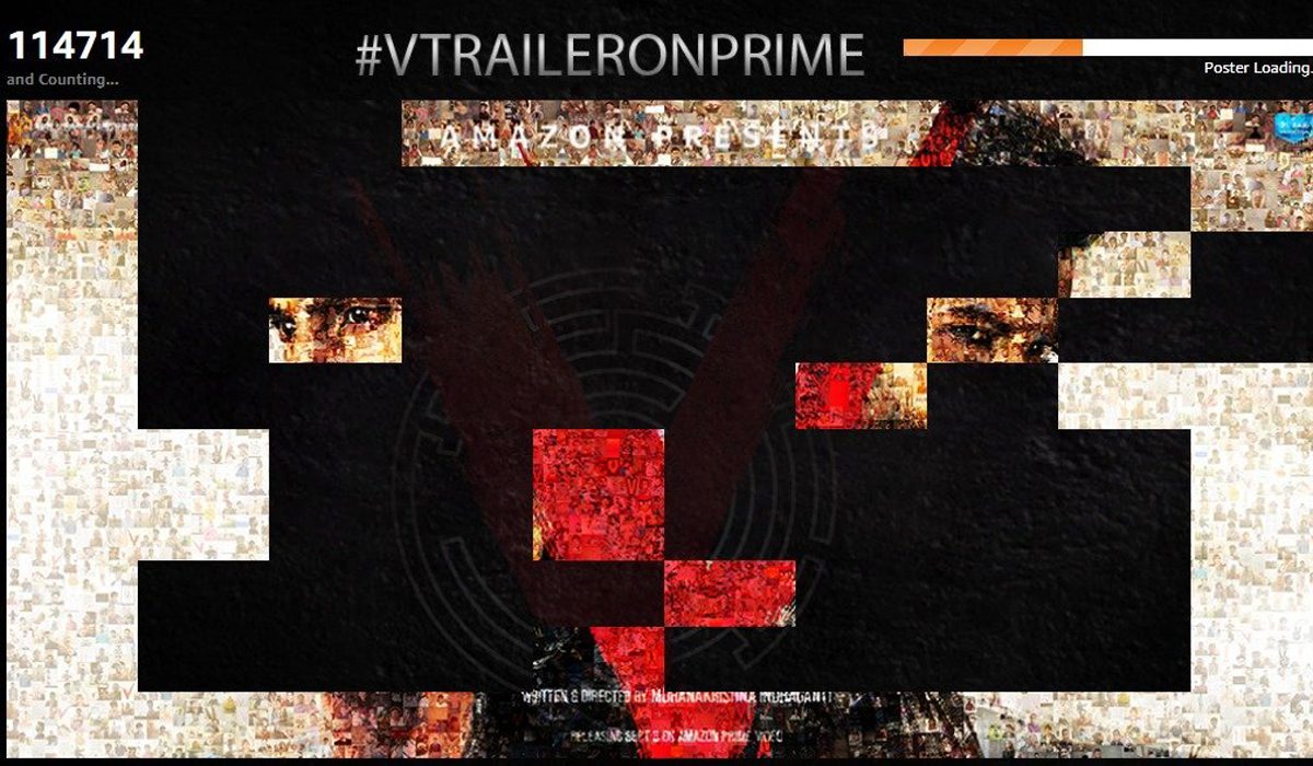 V Movie trailer lauch trolls