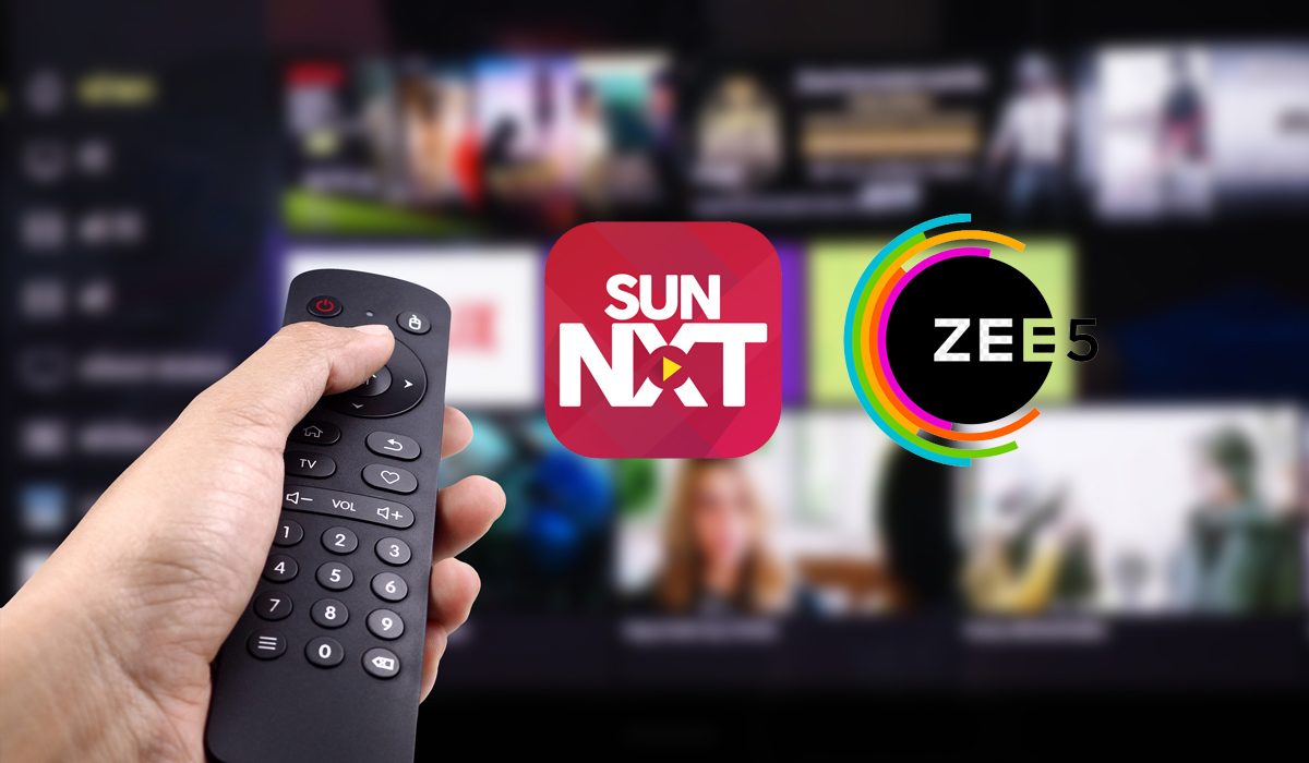Zee5 -SunNXT