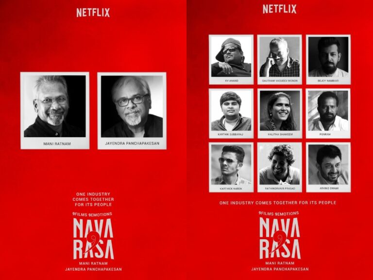 Netflix’s ‘Navarasa’: A Heartfelt Initiative By The Iconic Mani Ratnam