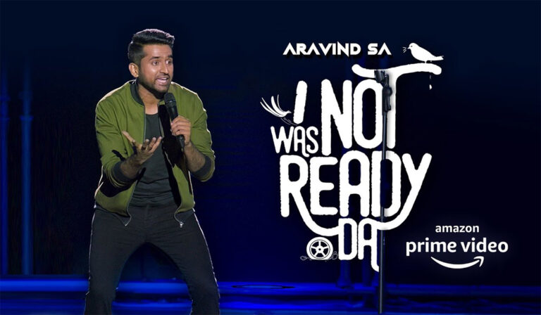 Aravind SA’s ‘I Was Not Ready Da’ ! A New Comedy Special By Amazon Prime Video!