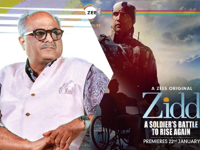 Boney Kapoor Marks His Digital Debut with Zee5’s “Zidd”