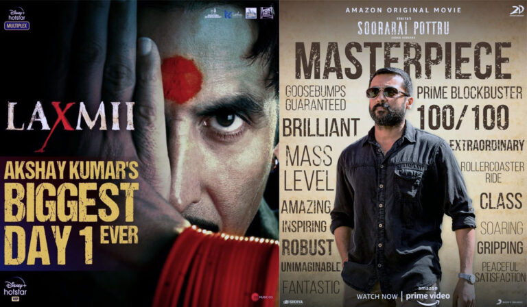 Laxmii, Soorarai Pottru: Hit Or Flop, Where Are The Numbers?