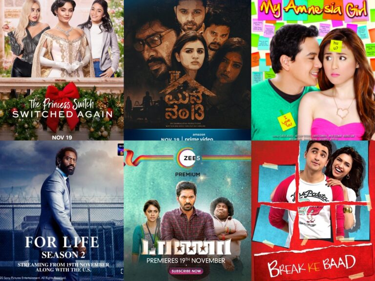 What’s New on Netflix Amazon Prime Video Disney+ Hotstar: 19th November  2020