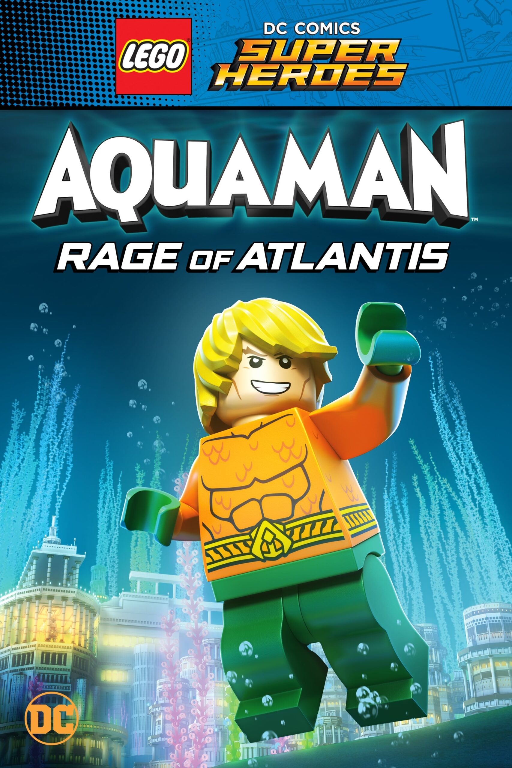 Lego Dc Super Heroes Aquaman Rage Of Atlantis Italian Norwegian Portuguese Spanish Movie Streaming Online Watch On Google Play Youtube Itunes