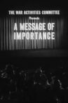 A Message of Importance Movie Streaming Online