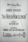 An Hour for Lunch Movie Streaming Online