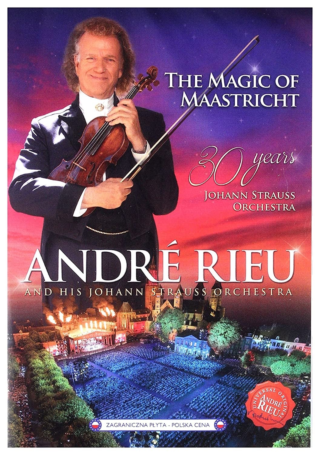 Andre Rieu: The Magic Of Maastricht 30 Years Johann Strauss Orchestra ...