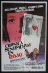 Crónica sentimental en rojo Movie Streaming Online
