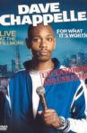 Dave Chappelle: For What It's Worth Movie Streaming Online