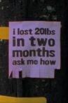 I Lost 20lbs in Two Months, Ask Me How Movie Streaming Online