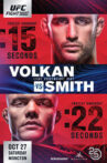 UFC Fight Night 138: Volkan vs. Smith Movie Streaming Online