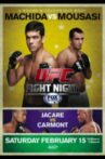 UFC Fight Night 36: Machida vs. Mousasi Movie Streaming Online