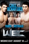 WEC 50: Cruz vs. Benavidez 2 Movie Streaming Online
