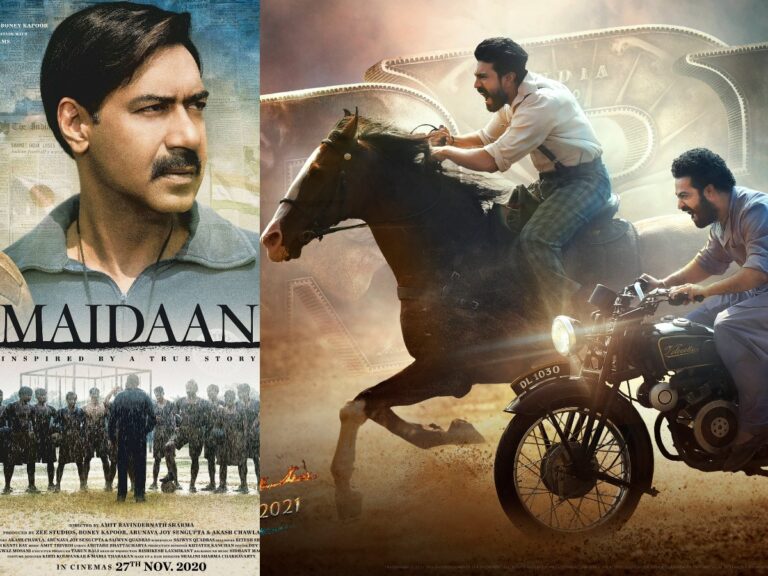 Ajay Devgn’s Maidaan, Rajamouli’s RRR Set For Epic Dusshera Clash, Both Sides Refuse To Budge