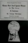 Krazy Kat and Ignatz Mouse at the Circus Movie Streaming Online