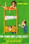 ¡No firmes más letras, cielo! Movie Streaming Online