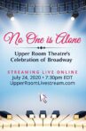 No One is Alone: Upper Room Theatre's Celebration of Broadway Movie Streaming Online