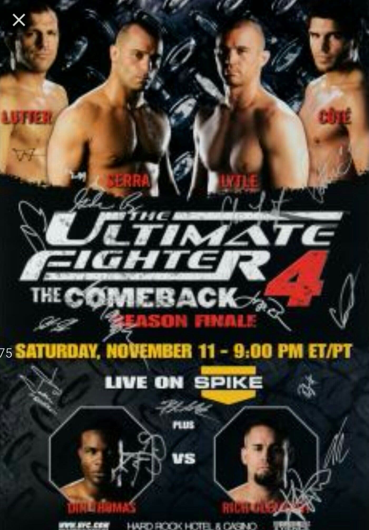 the ultimate fighter streaming