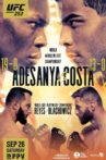 UFC 253: Adesanya vs. Costa Movie Streaming Online