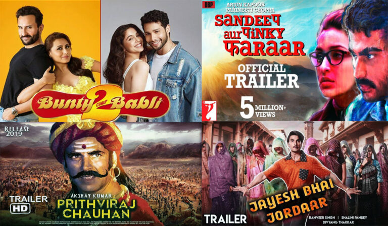 Jayeshbhai Jordaar, Shamshera, Bunty Aur Babli 2: Yashraj Films Announces 2021 Theatre Slate!