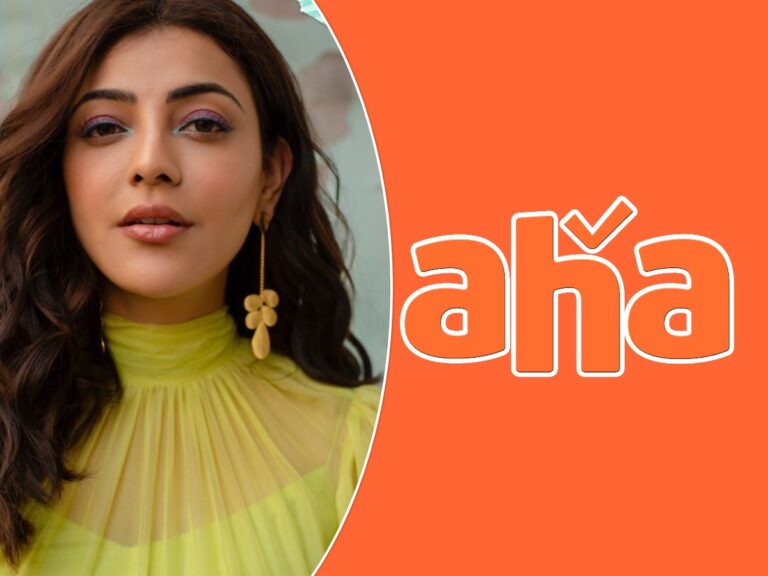 Kajal Aggarwal Signs 3 Roses for Aha Video