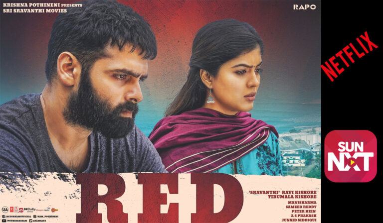 Ram’s Red Arriving on Netflix and Sun Nxt – Streaming Date