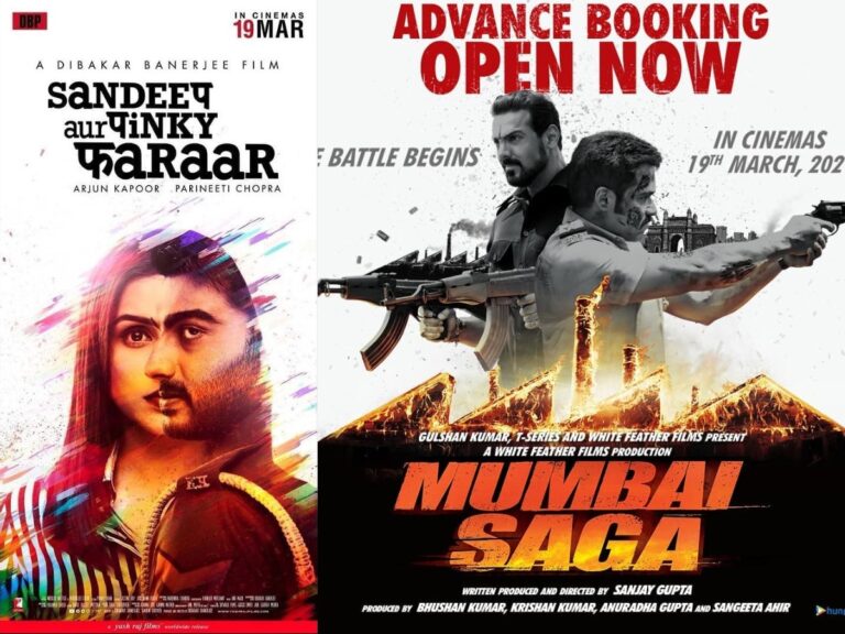 Sandeep Aur Pinky Faraar Vs Mumbai Saga 19th March BO Clash: Who Has The Upper Hand?