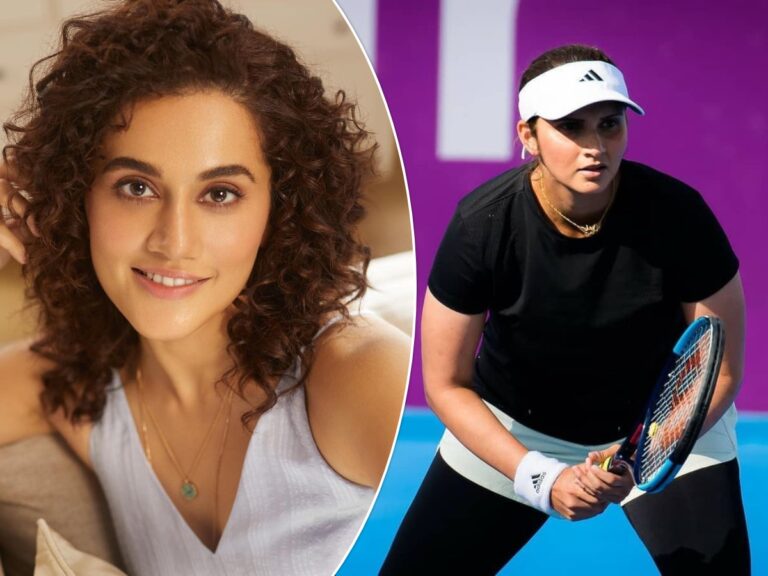 Taapsee Pannu To Play The Lead Role In Sania Mirza’s Biopic?