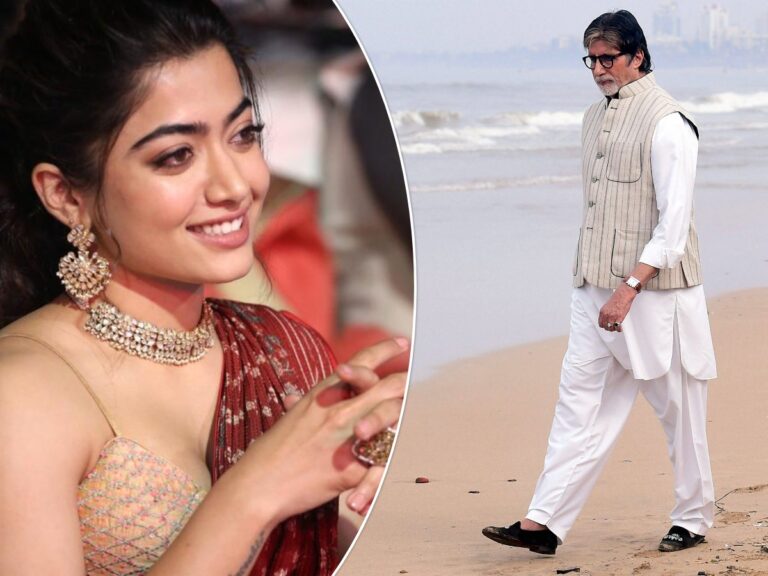 Amitabh Bachchan & Rashmika Mandanna’s Goodbye Begins, Shivin Narang To Debut