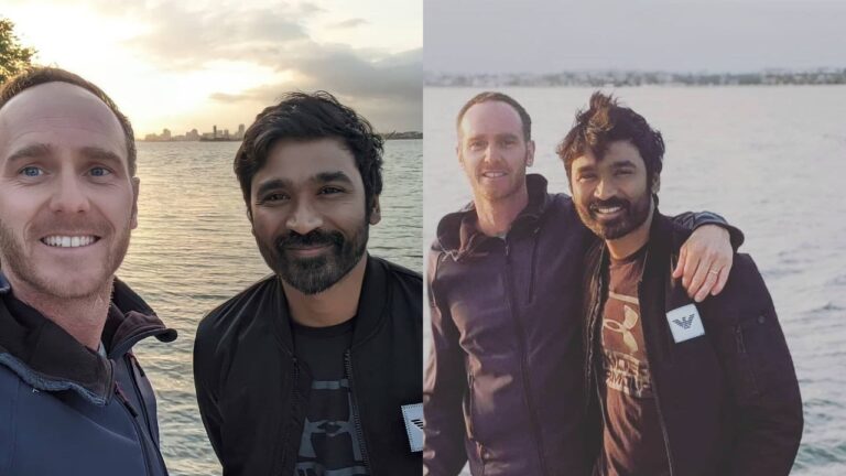 Dhanush Clicked on the Sets of Russo Brothers’ Upcoming Action-Thriller ‘The Gray Man’