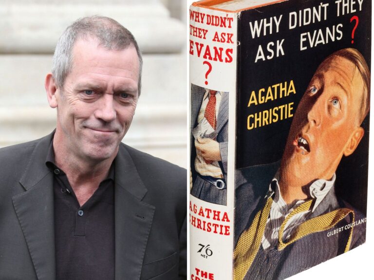 House M.D. Star ‘Hugh Laurie’ to Adapt Agatha Christie’s ‘Why Didn’t They Ask Evans?’
