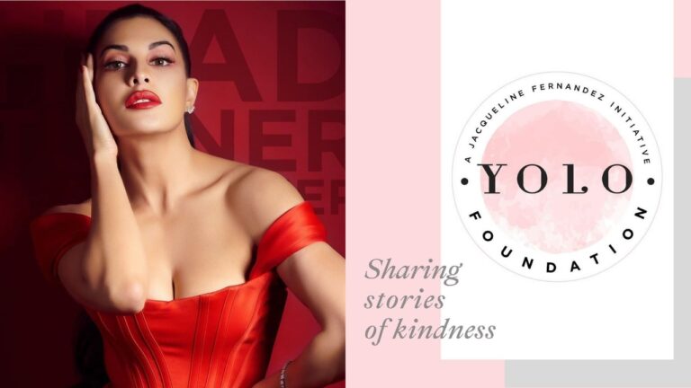 Jacqueline Fernandez Aims For Kindness, Launches YOLO Foundation!