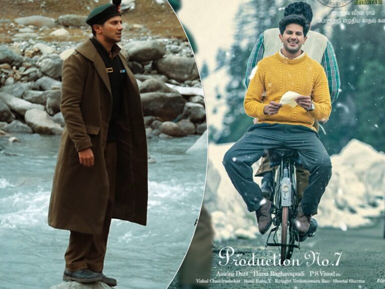 Dulquer Salmaan Looks Dapper As Lieutenant Ram In His Next!