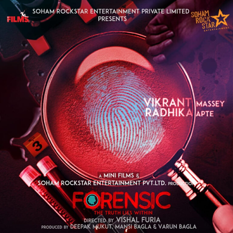 ‘Forensic’ First Look Out : Vikrant Massey & Radhika Apte Lead Crime Thriller