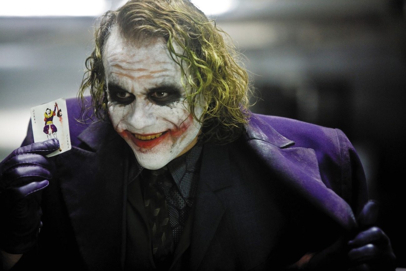 Joker (Played by Heath Ledger in Batman)