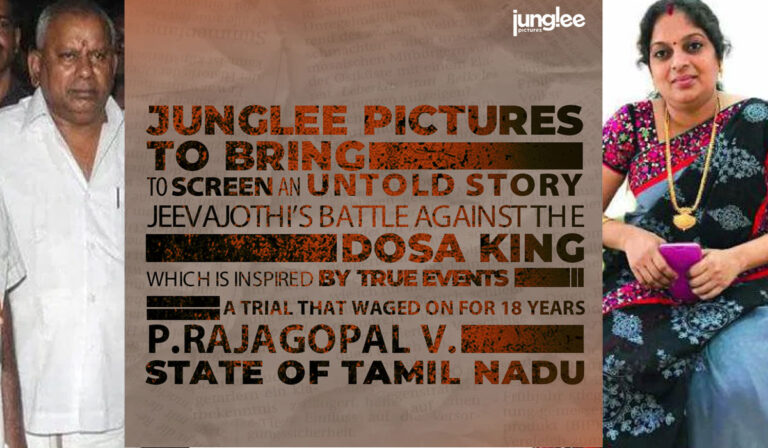 Junglee Pictures’ Next To Tell The 18 Year Long Battle Of Jeevajothi Vs. Dosa King