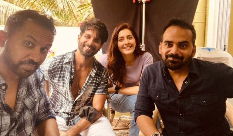 Shahid Kapoor Shoots In A “Bustling Market” For Raj & DK Web Series?