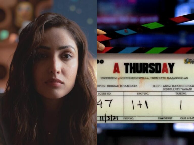 Yami Gautam Wraps Up Filming for Hostage Thriller ‘A Thursday’. Shares BTS Video