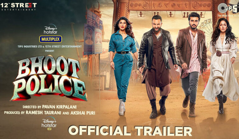 Saif Ali Khan-Arjun Kapoor Shine In The Freaky, Fun “Bhoot Police” Trailer!