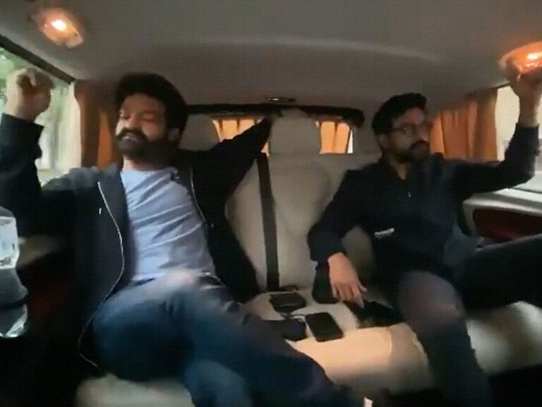 Ram Charan, Jr. NTR Groove To Dosti Song, Team RRR Grabs Opportune Marketing Shot