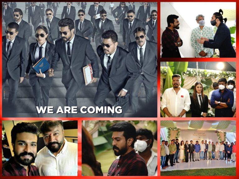 Rajamouli, Chiranjeevi, Ranveer Attend Launch of Ram Charan’s RC15