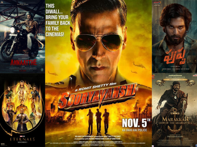 Pushpa, Sooryavanshi, Annaatthe: Top 15 Movies Of 2021 Based On BookMyShow